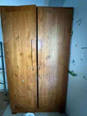Premium Teak 2 Door Wardrobe