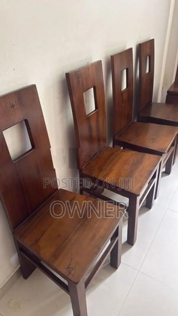 Jilbo Furniture Solid Teak Dining Table 6 Chairs