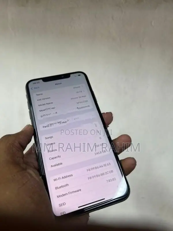Apple iPhone XS Max black (Used)