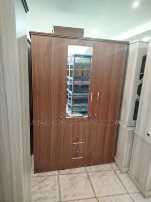 3D Melamine Full Set Wardrobe