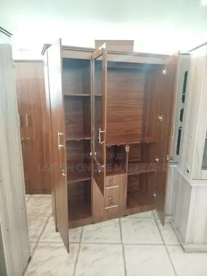 3D Melamine Full Set Wardrobe