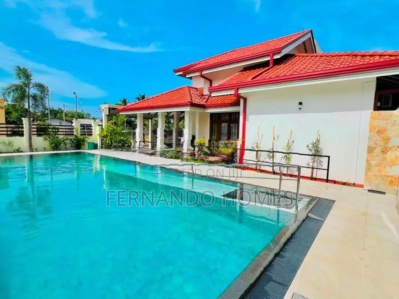 Nice Residence Swimming Pool Furnished Luxury Villa For Sale In Negomb