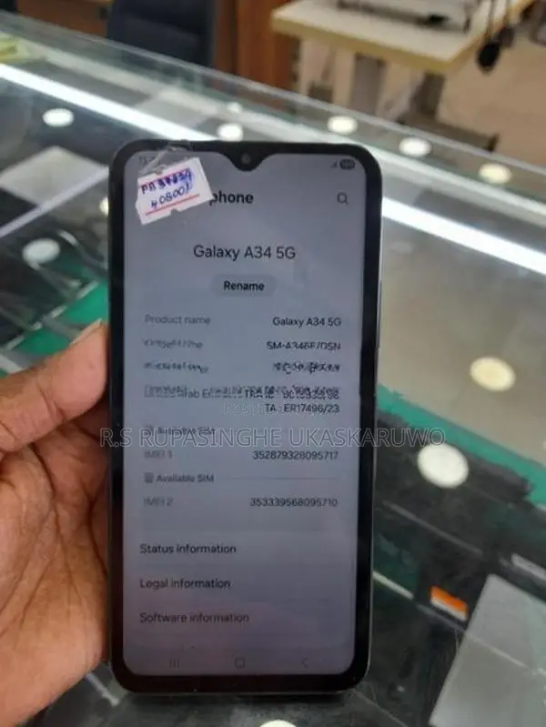 Samsung Galaxy A34 (Used)