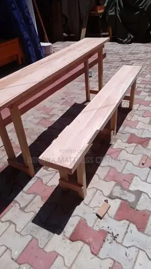 Table with Bench 6ft ×15 Inch