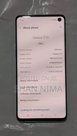 Samsung Galaxy S10 128GB (Used)