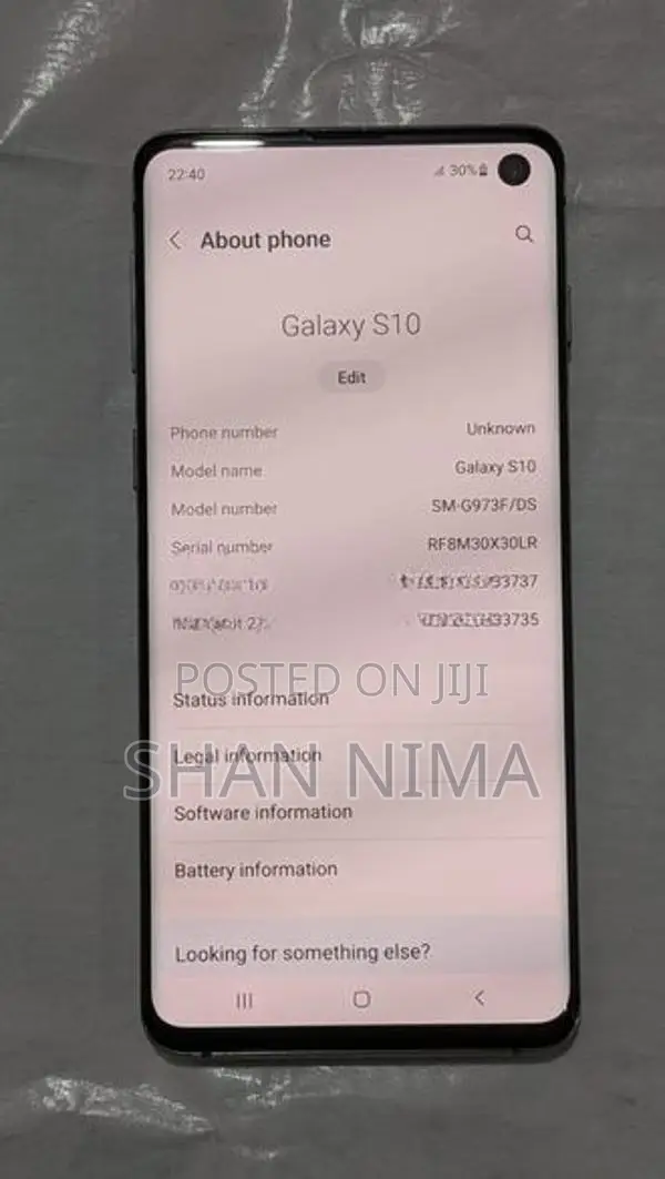 Samsung Galaxy S10 128GB (Used)