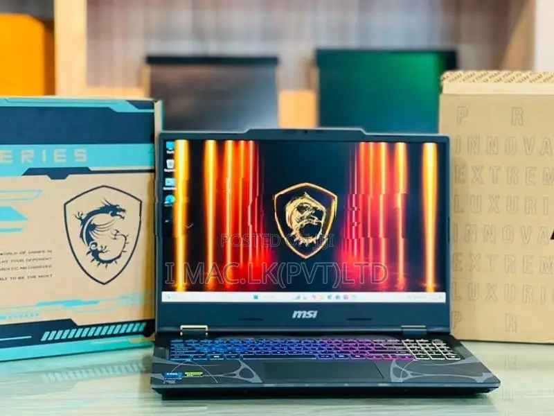 Msi Cyborg 15 Core 7 240H +RTX 5060 8GB VGA16GB RAM 512GB SSD Laptop