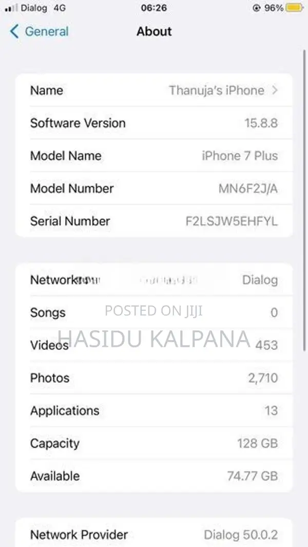 Apple iPhone 7 Plus (Used)