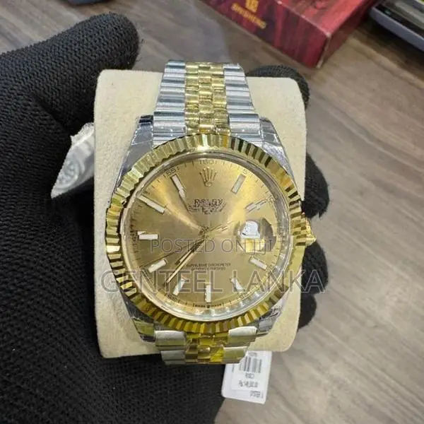 Rolex Datejust 41MM Two-Tone Champagne Dial Watch