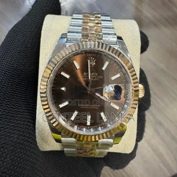Rolex Datejust 41MM Chocolate Dial Watch