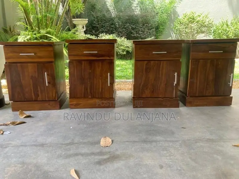 Teak Bed Cupboard