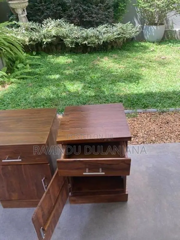 Teak Bed Cupboard