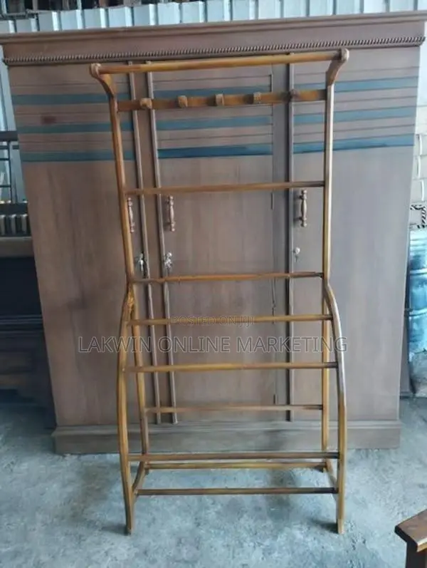 New Teak Towel Rack