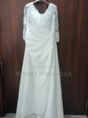 White bridel frock