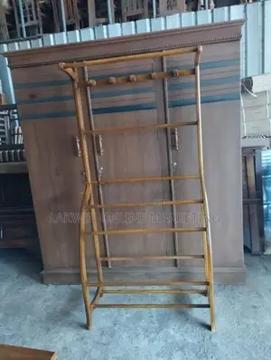 New Teak Towel Rack
