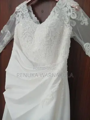 White bridel frock