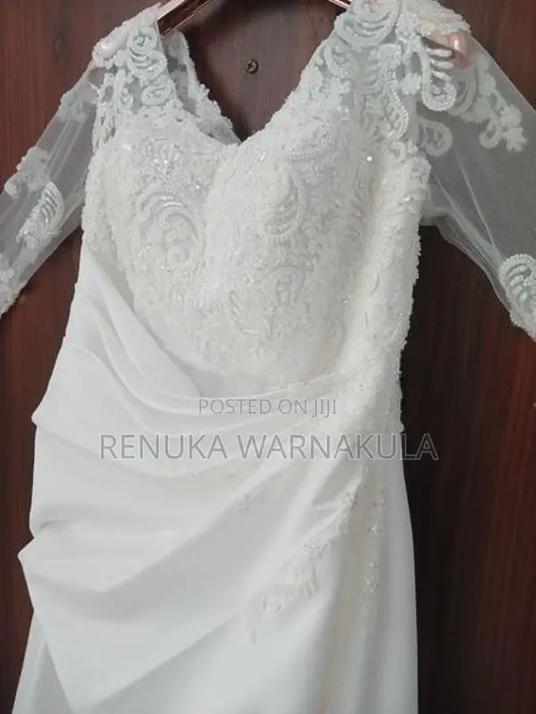 White bridel frock