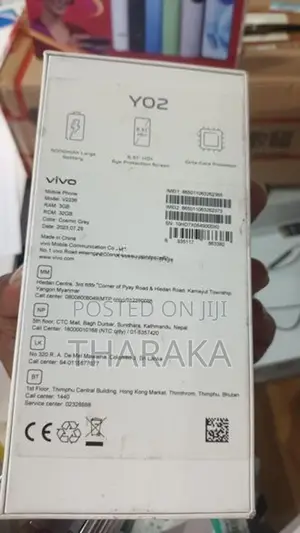 Vivo Y02T 4GB 64GB (Brand New)