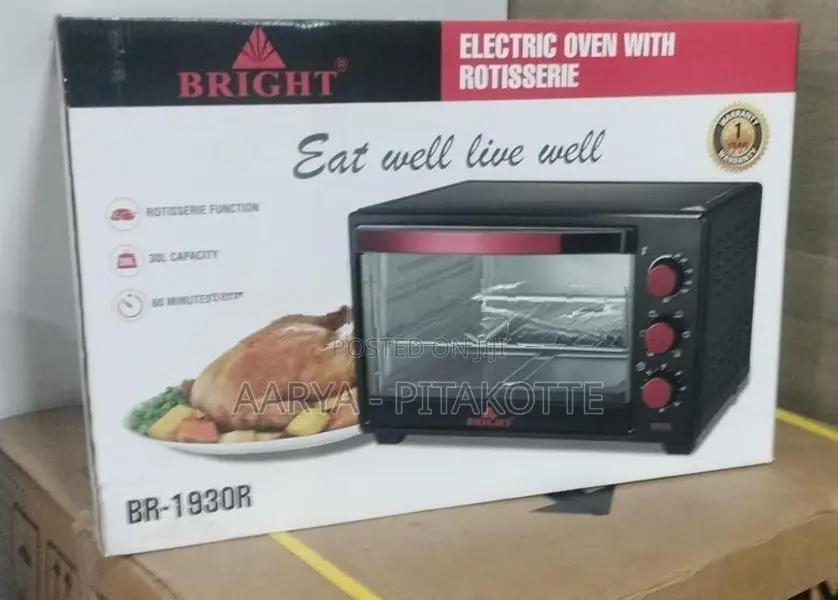Bright Electric Oven 30 L