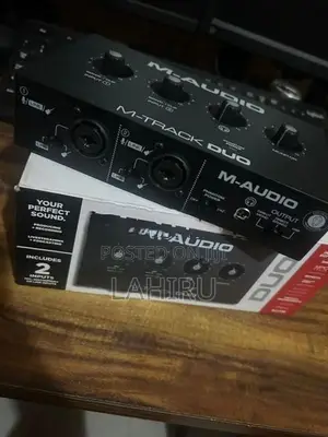M Audio Track Duo USB Sound Card