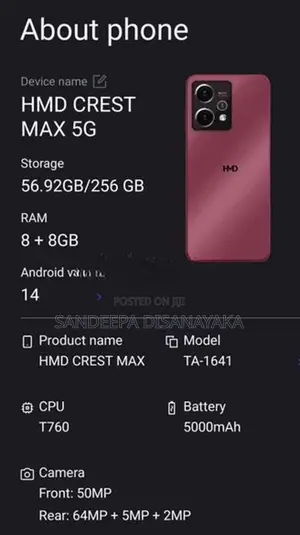 HMD Crest Max (Used)