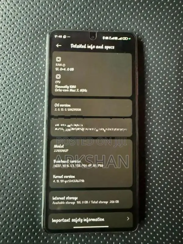 Xiaomi Redmi Note 12 Pro Plus 5G (Used)