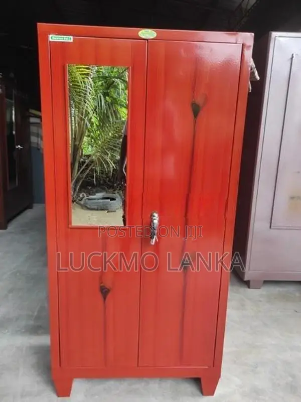 New 5x2.5 Size Steel Cupboard With Mirror (L22)