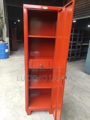 New 6x1.5 Size One Door Steel Cupboard With Mirror (L24)