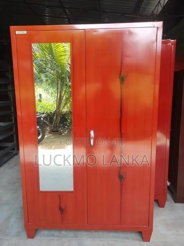 New 6x4 Size Steel Cupboard With Mirror (L21)