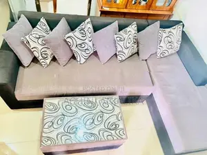 L Shape Box Sofa Cushion Set