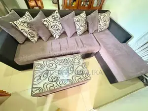 L Shape Box Sofa Cushion Set