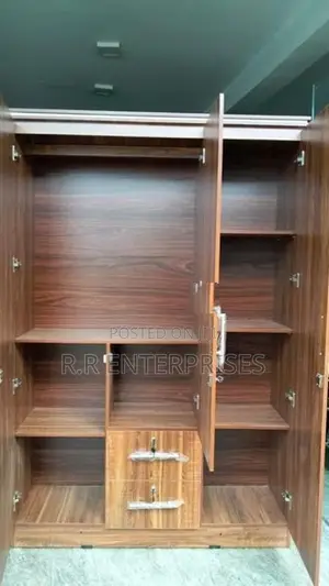New 3 D Cloth Hanging Melamine Wardrobes
