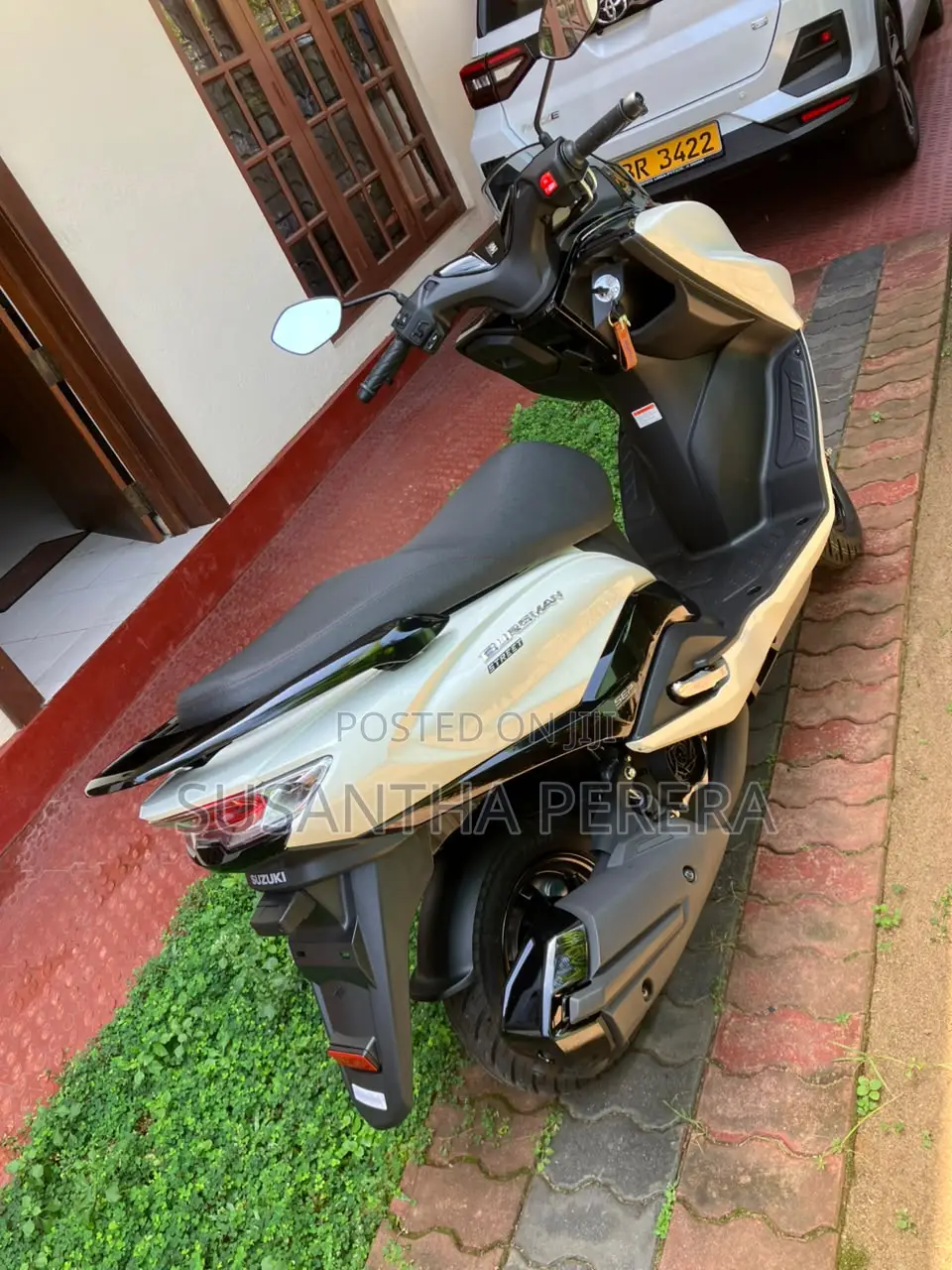 New Suzuki Burgman 125 2026 White