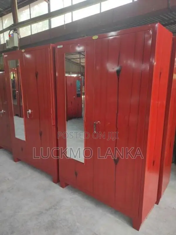 New 6x4 Size Steel Cupboard With Mirror (M2)