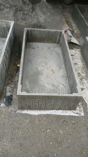 Cement fish tanks