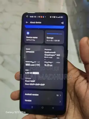 Oppo F19 S (Used)
