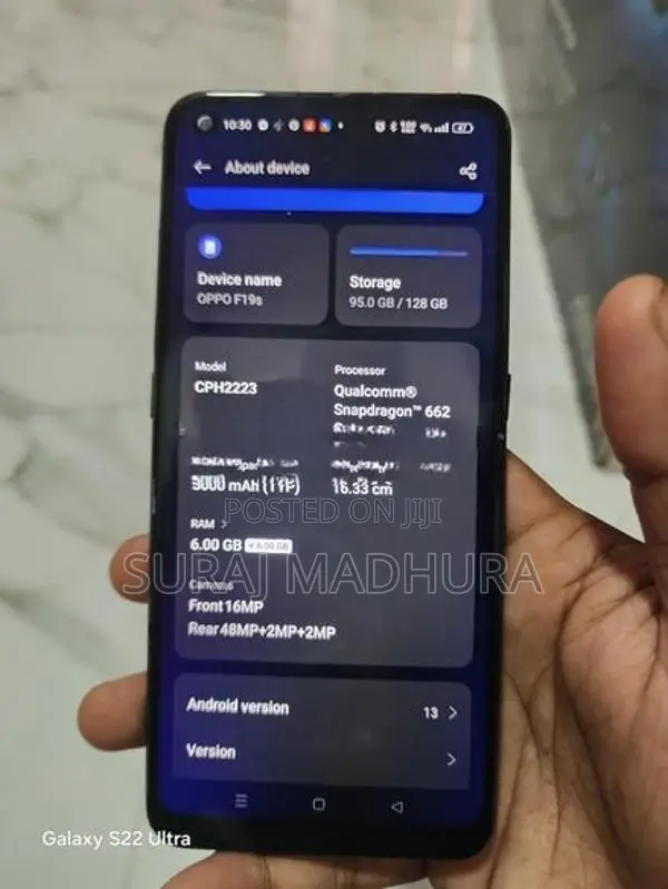 Oppo F19 S (Used)