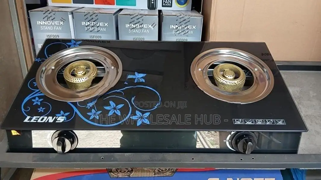 Leon's 2 Burner Glass Top Cooker