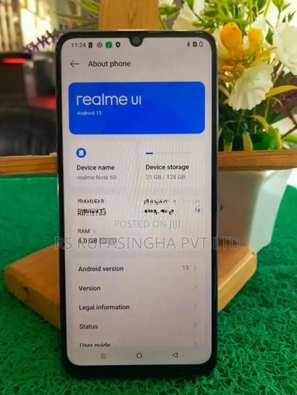 Realme Note 60 8GB 128GB (Used)