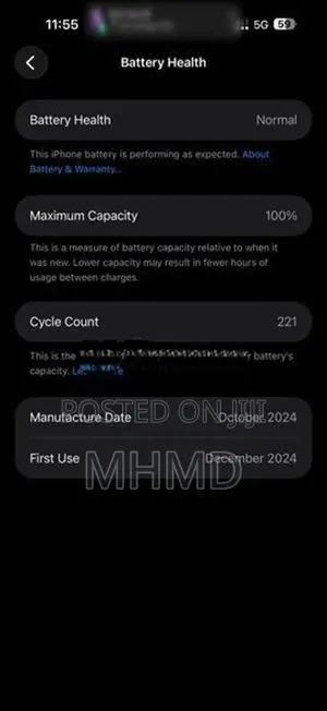 Apple iPhone 16 Pro Max (Used)