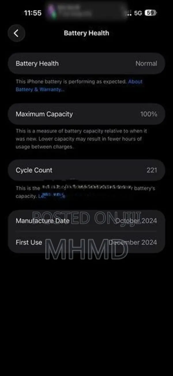 Apple iPhone 16 Pro Max (Used)