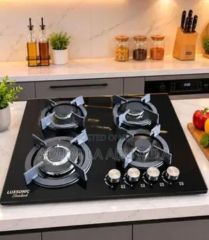 LUXSONIC 4 BURNER GAS HOB