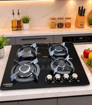 LUXSONIC 4 BURNER GAS HOB