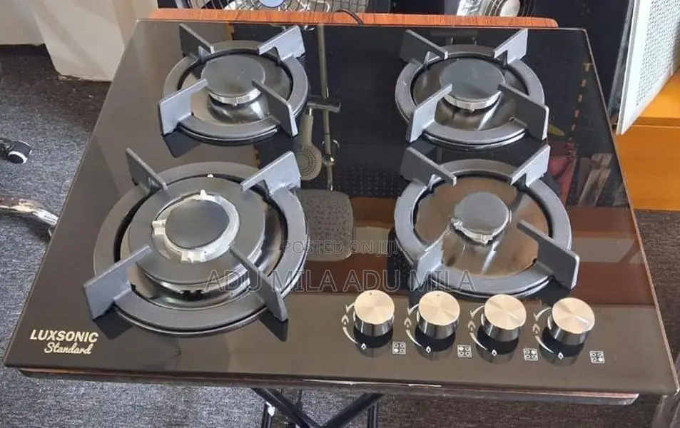 LUXSONIC 4 BURNER GAS HOB