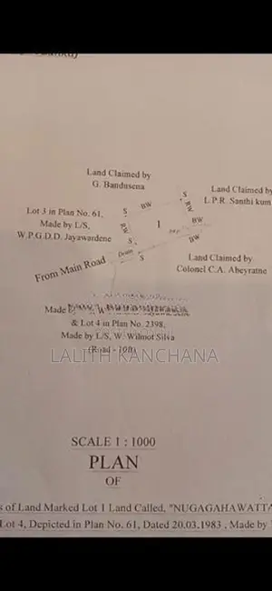 Square Land in The Heart of Maharagama Town