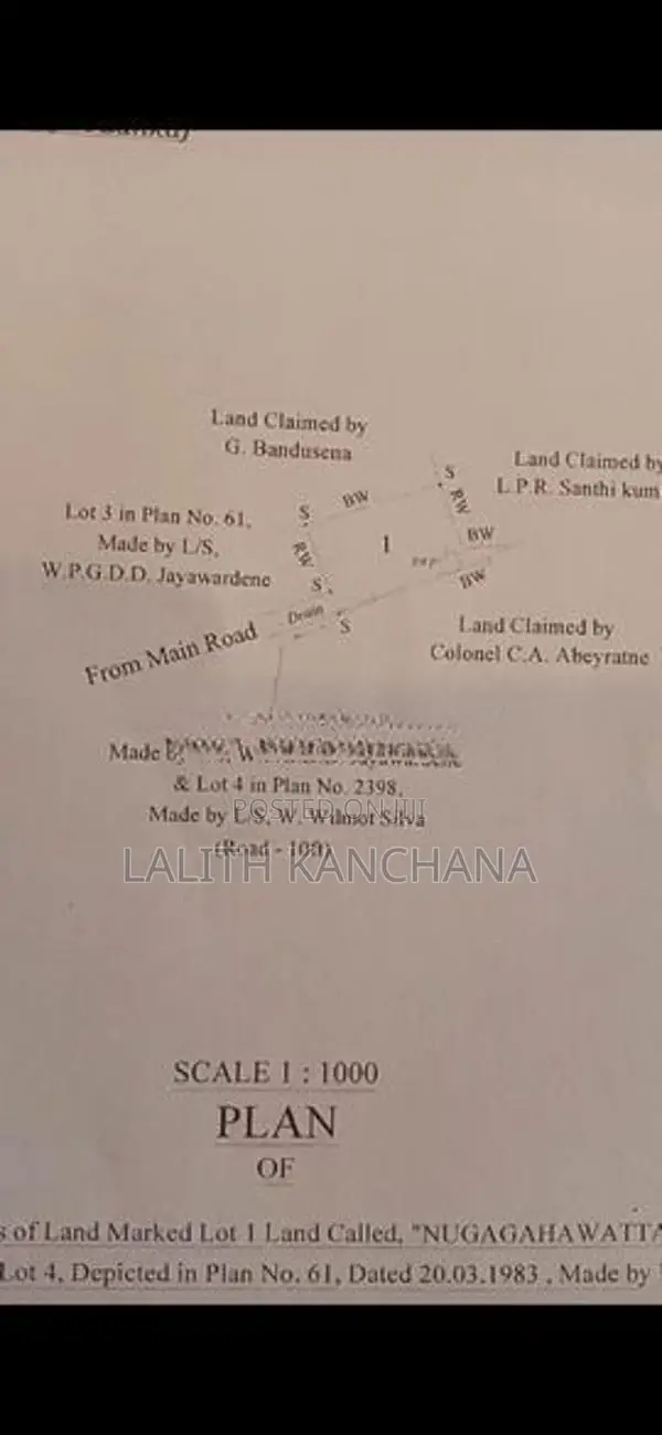 Square Land in The Heart of Maharagama Town