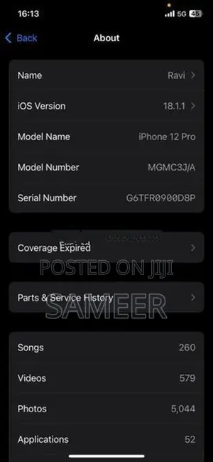 Apple iPhone 12 Pro 256GB (Used)