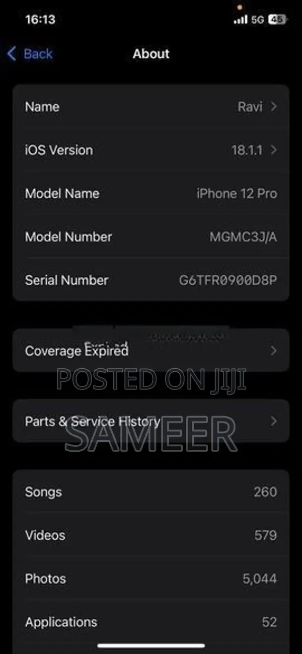 Apple iPhone 12 Pro 256GB (Used)