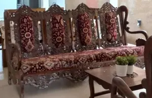 Woodn sofa