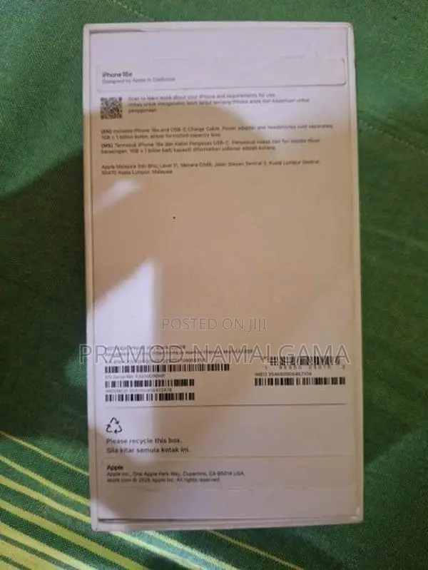 Apple iPhone 16e (Brand New)